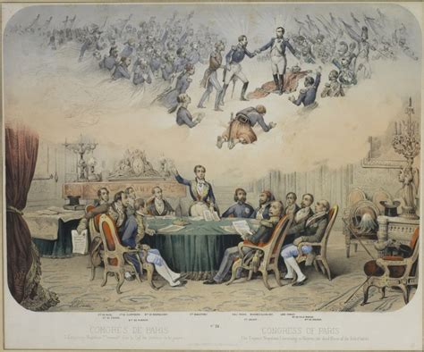 The Treaty Of Paris Of 1856 Victor Vincent Adam As Art Print Or Hand