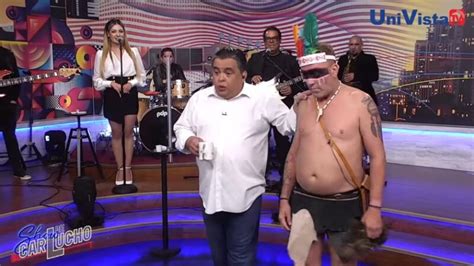 ¿quién Es El Indio Que Invadió El Show De Carlucho Univista Tv