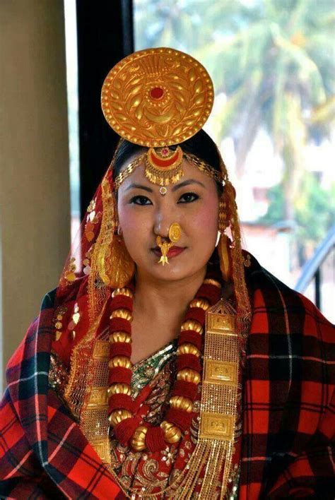 limbu woman from nepal traditional looks traditional dresses nepal culture tribal women folk