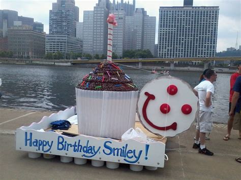 Atf Smiley Cookie Float Happy Birthday Smiley River Regatta Three