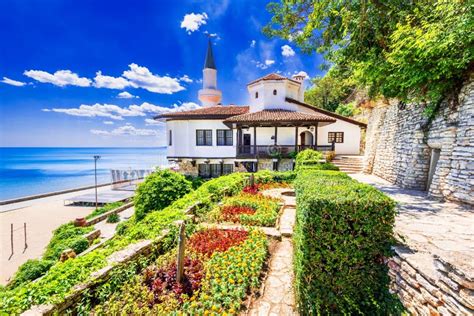 Balchik Palace And Black Sea Coastline Bulgaria Romanian Queen Marie