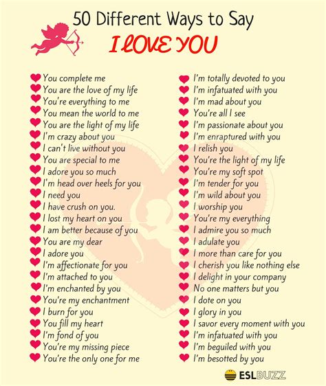 100 Beautifully Romantic Ways To Say I Love You Beautiful Words