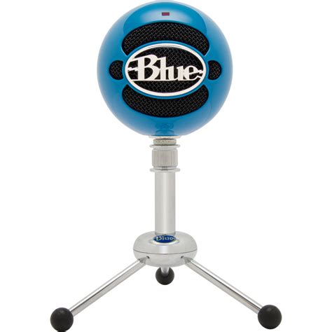 Blue Snowball Usb Condenser Microphone Snowball Neon Blue Bandh