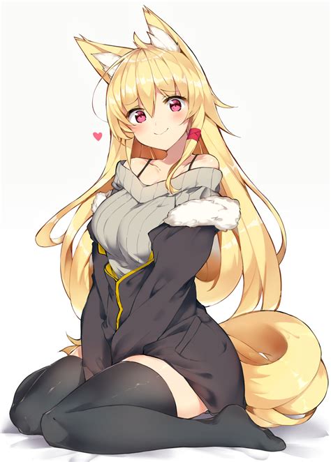 Pretty Fox Girl Original Anime Character Digital 12 Dec 2018