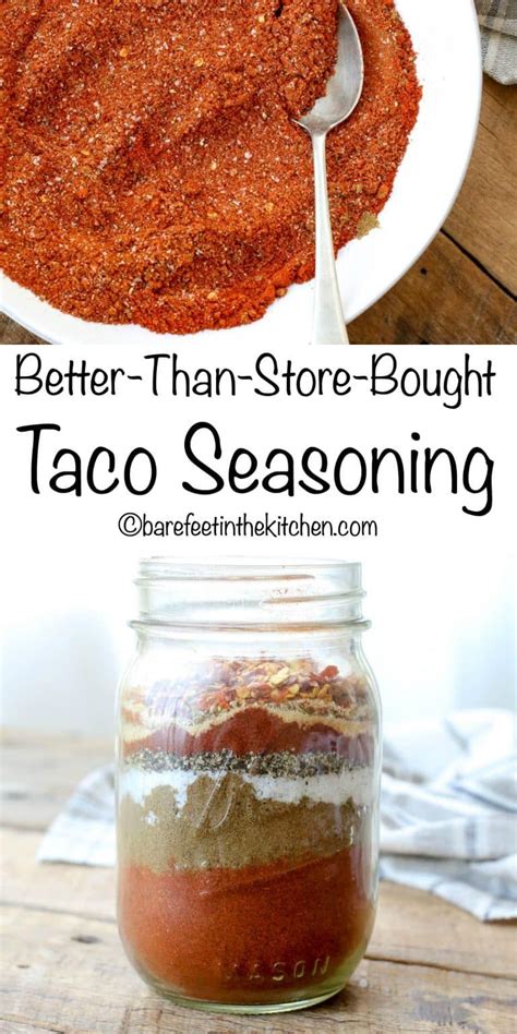 make your own taco seasoning get the recipe at homemade spices