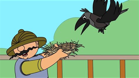 Shambu And The Crow Crow Story Animated Story Cartoon Stories