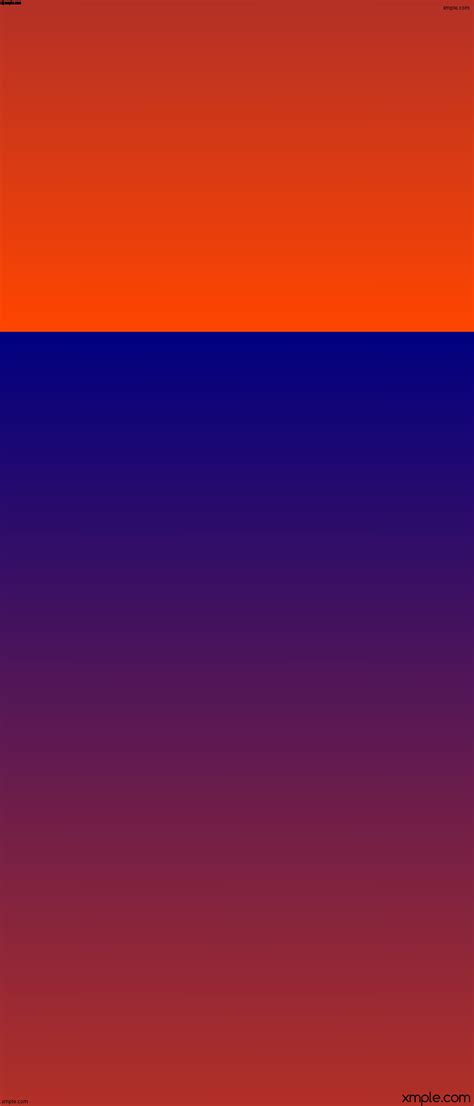 Wallpaper Blue Orange Gradient Linear 000080 Ff4500 285°