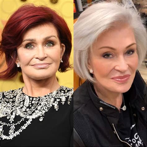 Sharon Osbourne Debuts White Hair After Dyeing It Red For The Past