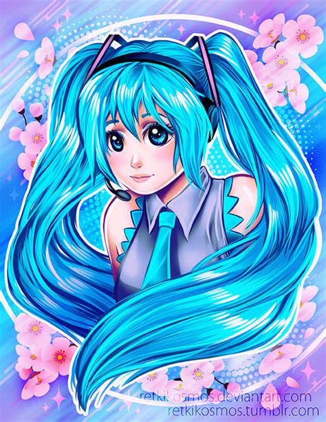 Hatsune Miku By Retkikosmos On Deviantart