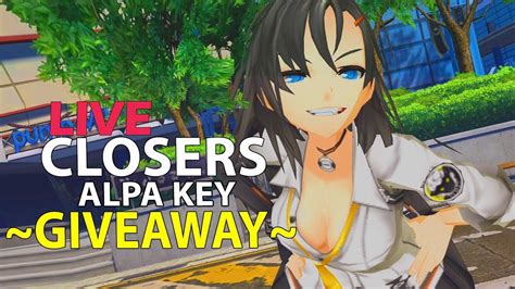 Giveaway Upcoming Anime Mmorpg Closers Online Alpha Access Youtube