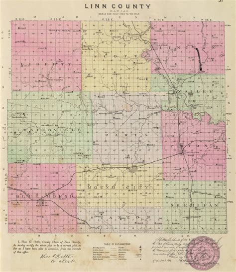 Kansas History And Heritage Project Linn County