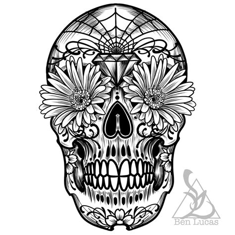 Skull Drawing Outline At Getdrawings Free Download