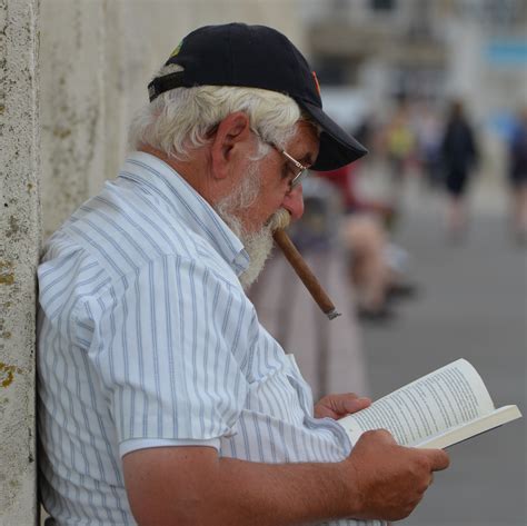 Free Images Book Read Person People Smoking Relax Rest Beard Old Man Senior Citizen