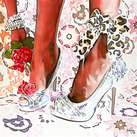Fashion Art And High Heel Art By Babe And Butter Contemporary Art