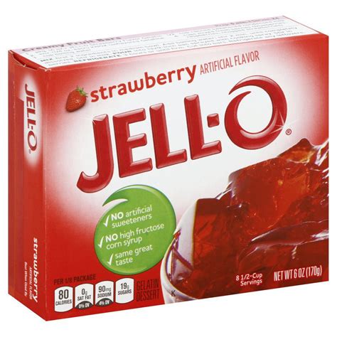 Strawberry Gelatin Dessert Jell O 6 Oz Delivery Cornershop By Uber
