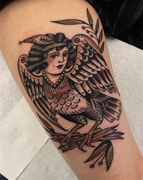Harpy By Aaron Breeze At Life And Death Shrewsbury Rtattoos