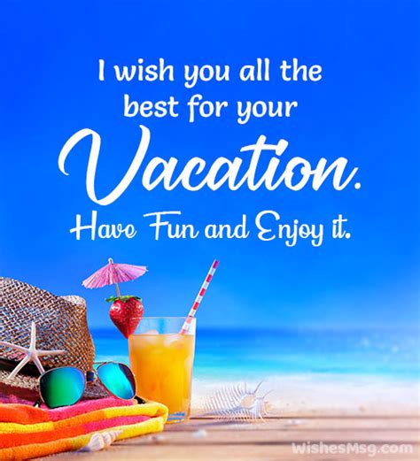 Enjoy Your Vacation Wishes And Messages Wishesmsg 2022