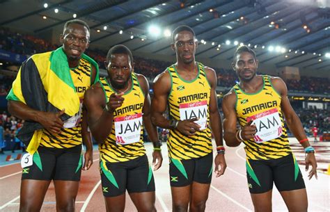 Iaaf World Relays Strong Jamaican Mens Team Poised To Defend Sprint Relay Titles Team Jamaica