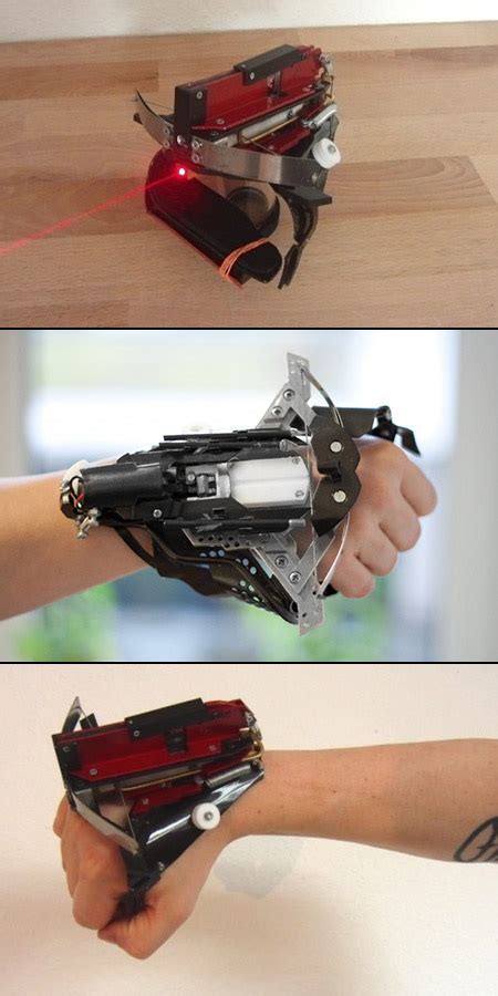 Wrist Mounted Crossbow Might Be Coolest Ever Is Semi Automatic Techeblog
