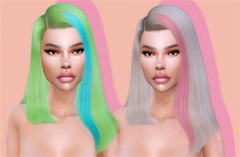 Simpliciaty Onika Hair Sims Hairs Sims Sims Sims Four Sexiezpix Web Porn