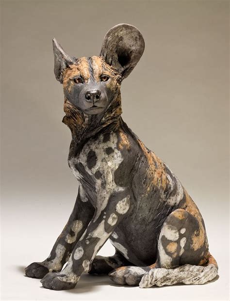 Safarious Gallery African Animal Sculptures Dog Sculpture Animal