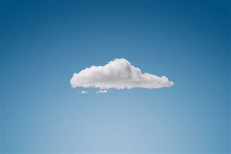 Single Cloud Stock Image Image Of Cumulus High Fluffy 10313283
