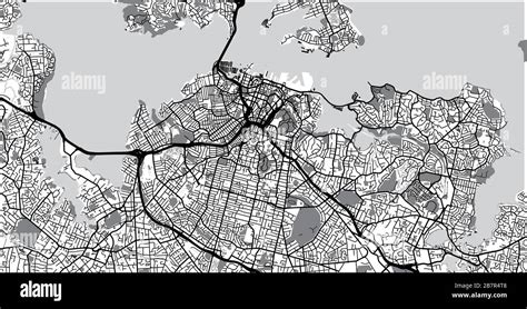 Map Of Auckland New Zealand Hi Res Stock Photography And Images Alamy