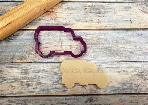 Oil Truck Or Oil Tanker Cookie Cutter And Fondant Cutter And Clay