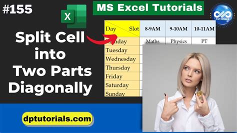 How To Split One Cell Into Two Parts In Excel YouTube