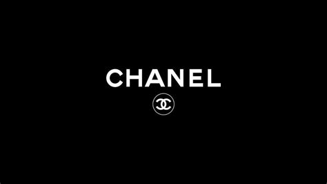 Chanel Logo Black Background