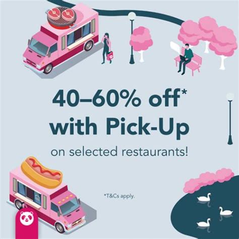 Place your food order online and get up to 50% off. FoodPanda Pick-Up Promotion 40% - 60% OFF (valid until 2 ...