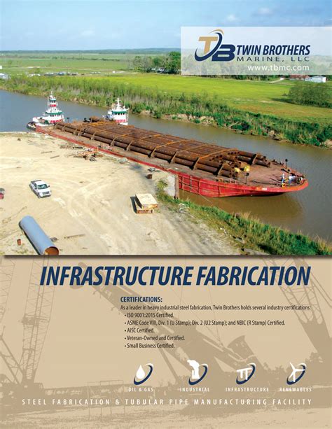 Infrastructure Fabrication Twin Brothers Marine