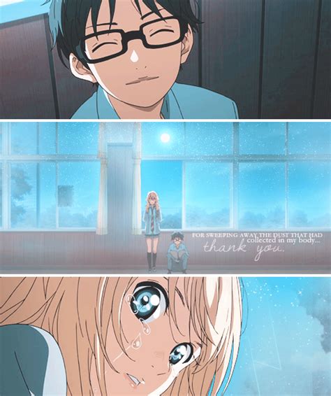 Shigatsu Wa Kimi No Uso Your Lie In April Kousei Kaori Sad Anime Me Me Me Anime Anime Love