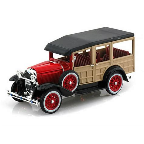 1929 Ford Woody Wagon Red Arko 02901 132 Scale Diecast Model Toy