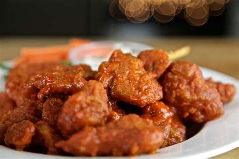 Most of the flavor in these vegetarian and vegan hot wings comes from the hot sauce, so be sure to use a really good quality one. Vegan Buffalo Sauce Recipe | The Edgy Veg