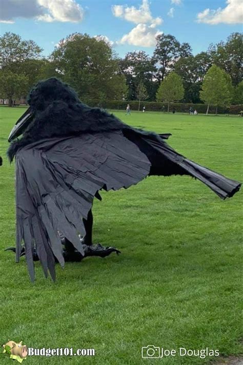Human Size Crow Costume By Budget101