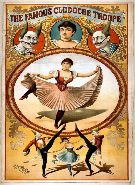 Vintage Circus Posters Vintage Poster Art Circus Art