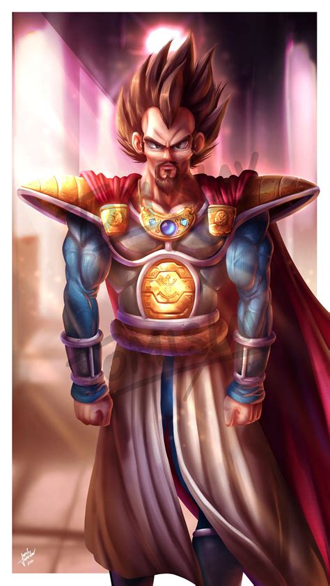 Just Finished This King Vegeta Concept Painting I‘d Love Some