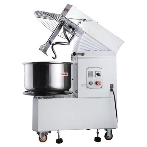 Double Speeds Spiral Dough Mixers With Liftable Head For Bakery
