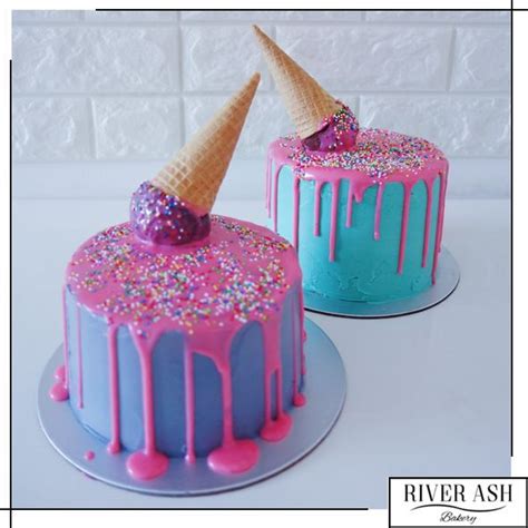 ice cream design cake sponge cake inside cake drip cakes cookies n cream cookies