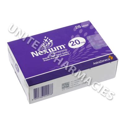 Skip to main search results. Nexium (Esomeprazole Magnesium) - 20mg (28 Tablets ...