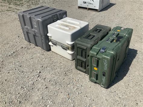 Military Surplus Storage Boxes Bigiron Auctions