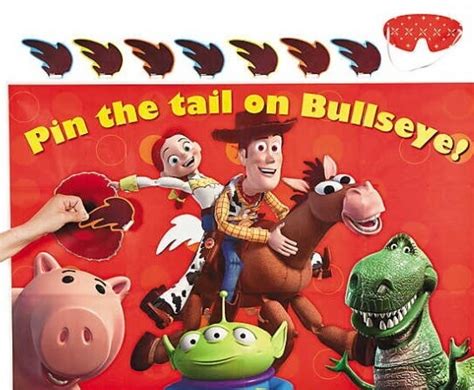 Pin Tail On Bullseye Game