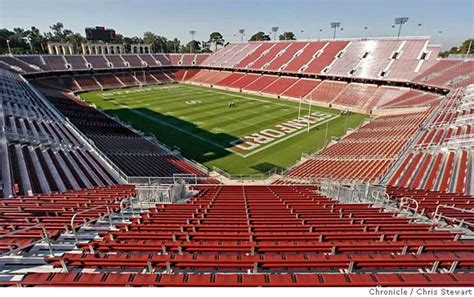 Time To Take Off The Bubble Wrap Stanford Stadium Ready For Unveiling