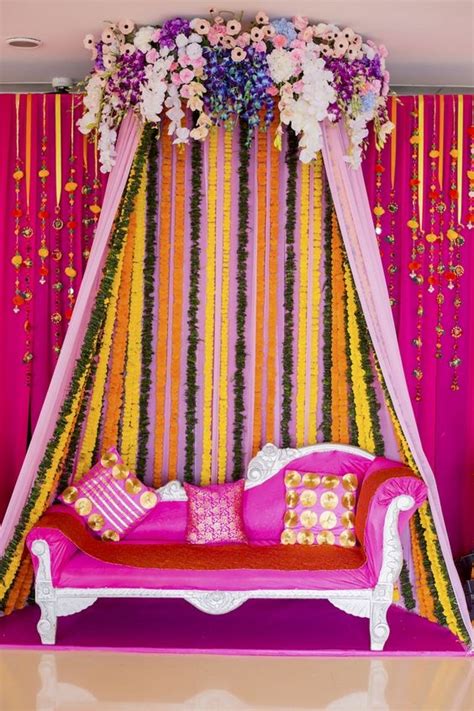35 Unique Mehndi Ceremony Decoration Ideas At Home