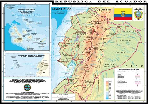 Mapa Físico Del Ecuador Ecuador Noticias Noticias De Ecuador Y Del