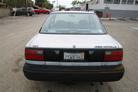 1990 Toyota Corolla Dx Automatic 4 Cylinder No Reserve Classic Toyota