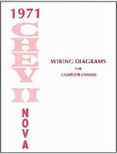 1971 Chevy Nova Wiring Diagram Manual Reprint Chevy Ii Nova Gm