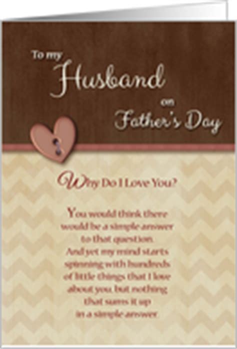 All these beautiful father's day messages and wishes free for you to share with your father. Father's Day for Husband Wife Cards for Husband Wife from ...