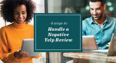 4 Ways To Handle A Negative Yelp Review Agentedu Blog